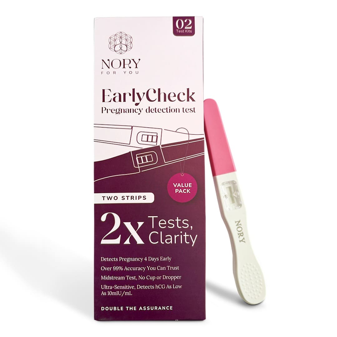 Pregnancy Test Kit for Women - 2X, Tells Pregnancy 4 Days Early (Pack of 2)