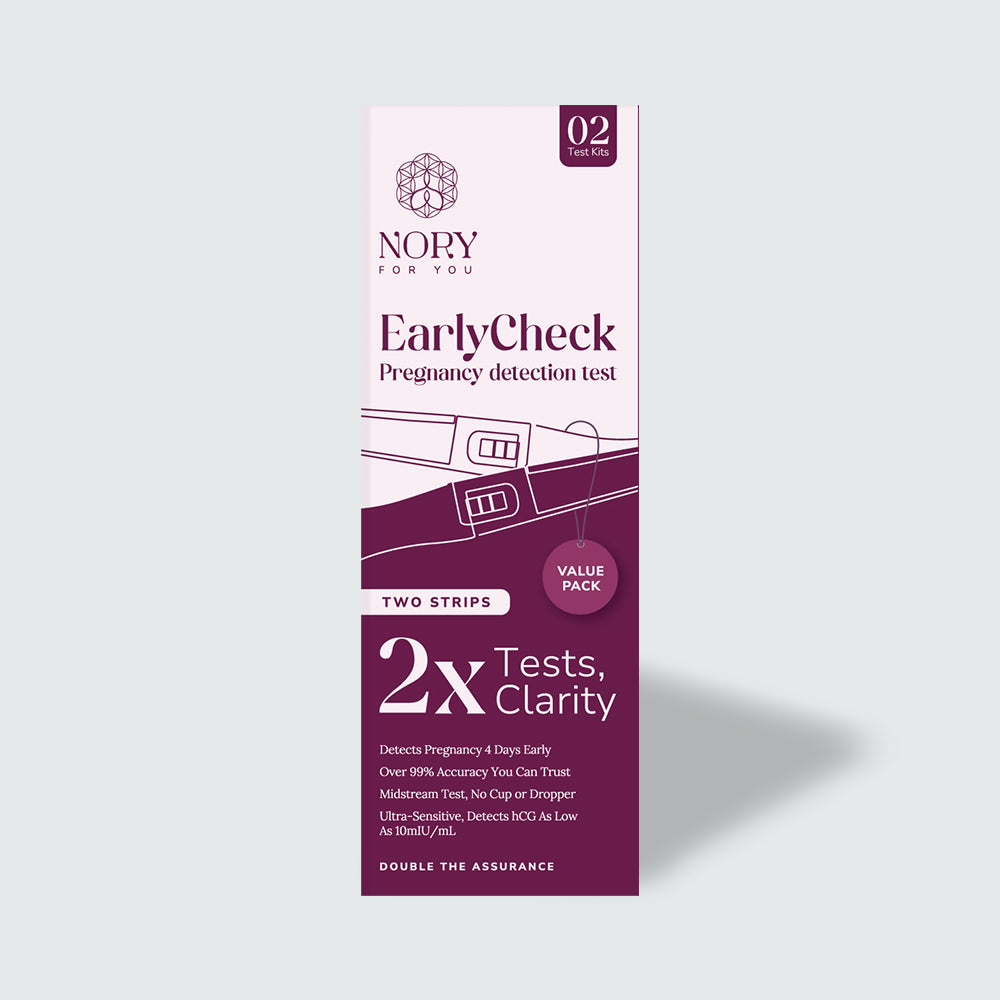 Pregnancy Test Kit for Women - 2X, Tells Pregnancy 4 Days Early (Pack of 2)