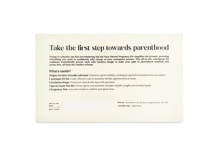 Nory Fertility Natural Pregnancy Combo Kit – Sperm Test Kit, Ovulation Kit, Pregnancy Test Kits & IVI Home Insemination Kit – Complete At-Home Fertility Test Pack for Men & Women – Easy to Use, Accurate, Safe & Doctor-Curated