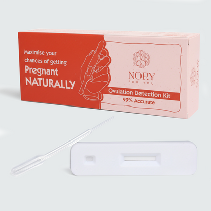 Ovulation Test Kit Combo of 5 Strips and 1 Pregnancy Kit for Women Family Planning to get Pregnant Naturally