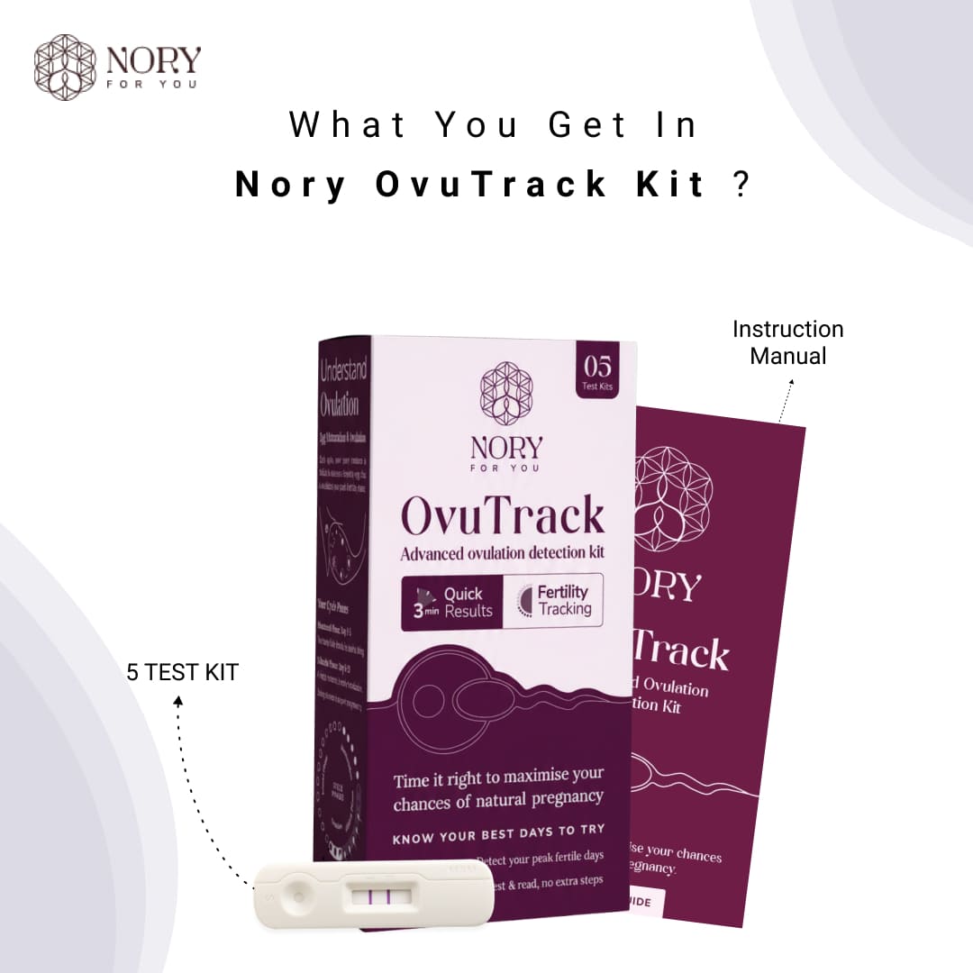 Ovulation Test Kit Combo of 5 Strips for Women Family Planning to get Pregnant Naturally
