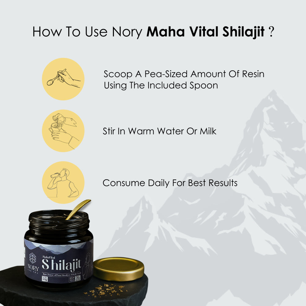 Shilajit Resin 20g – Himalayan Ayurvedic Booster for Stamina, Fertility & Wellness
