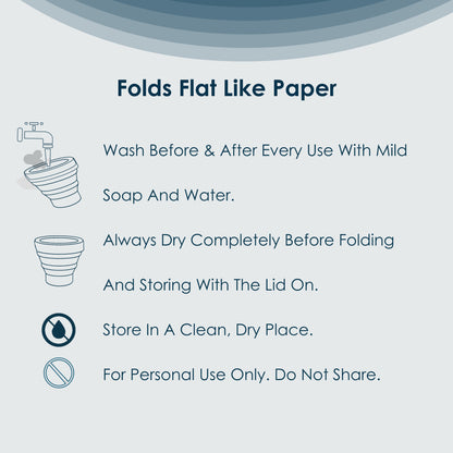 NORY SpermSafe Cup – Reusable Sterile Semen Collection Cup for Men, Medical-Grade Silicone, Leak-Proof, Discreet & Comfortable, 1 Cup