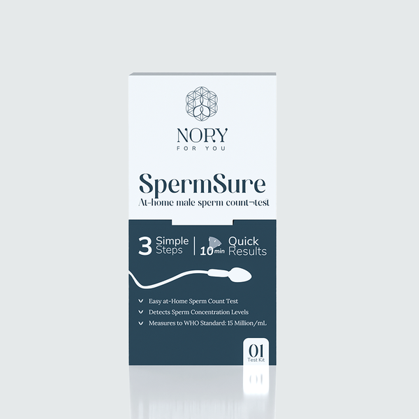 Nory Sperm Test Kit – At-Home Male Fertility Test for Sperm Count, Easy & Accurate Results
